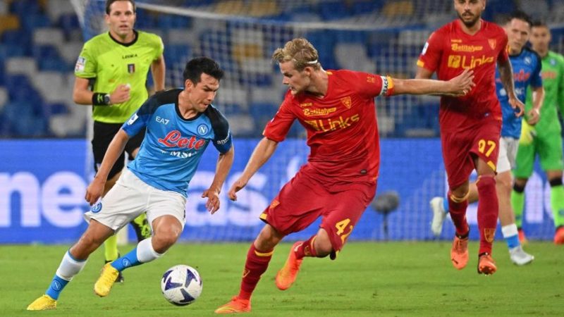 Riassunto e gol di Napoli – Lecce (1-1) 4^ giornata